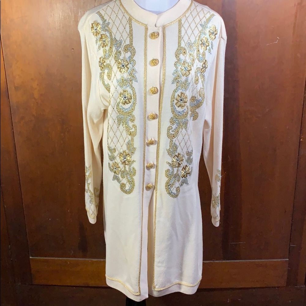 St. John Evening Knit Sweater